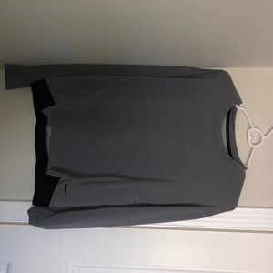 Gray nike athletic top
